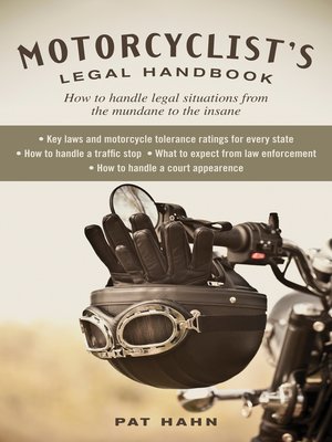 cover image of Motorcyclist's Legal Handbook